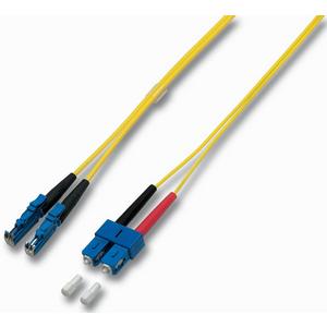 Patchkabel LWL - LWL Patchkabel Duplex Jumper E2000 / SC 9 / 125µ 15 m OS2 LSZH gelb - O0940.15