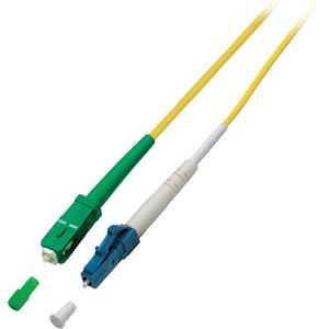 Patchkabel LWL - LWL Patchkabel Simplex Jumper SC APC8° / LC 9 / 125µ 15 m OS2 LSZH gelb - O0946.15
