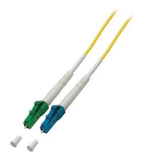 Patchkabel LWL - LWL Patchkabel Simplex Jumper LC-APC8° / LC 1,0 m OS2 LSZH 1,8mm gelb - O1403.1