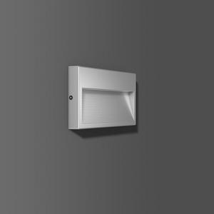 FR-Wandleuchten - BRICK EVO LED Wandleuchte 10W 180lm 4000K 240x120x24mm silber - 581634.004.1
