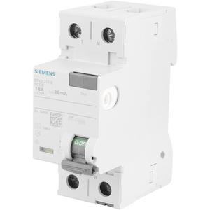 Fehlerstrom-Schutzschalter - FI-Schutzschalter  16A 2-polig 30mA Typ A - 5SV3311-6