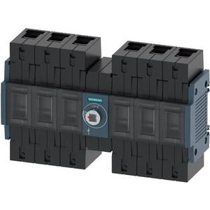 Lasttrennschalter - Lasttrennschalter 125A Baugr. 2 / 6-polig DC Frontantrieb mittig - 3KD3260-2NE20-0