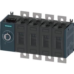 Lasttrennschalter - Lasttrennschalter 315A Baugr. 3 / 4-polig Seitenantrieb links - 3KD4044-0PE10-0