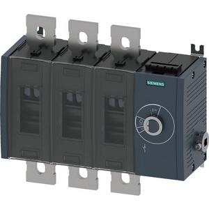 Lasttrennschalter - Lasttrennschalter 630A Baugr. 4 / 3-polig Seitenwandantrieb rechts - 3KD4634-0QE40-0