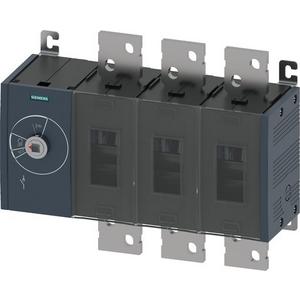 Lasttrennschalter - Lasttrennschalter 1250A Baugr. 5 / 3-polig Frontantrieb links - 3KD5230-0RE10-0