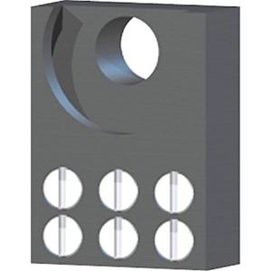 Zubehör für Niederspannungs-Schalttechnik - Zub. für Sicherungslasttrennschalter für NH00 Dreifachklemme - 3NP1933-1BE10