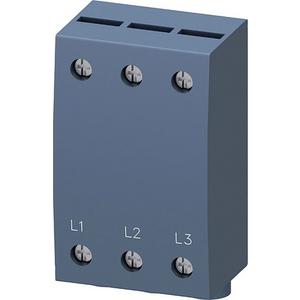 Zubehör für Niederspannungs-Schalttechnik - 3Ph.-Einspeiseklemme für 3Ph.-Sammelschiene S0 und S00 Anschluss - 3RV2915-5B