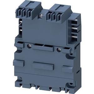 Sockel für Leistungsschalter - 3Ph.-Sammelschiene inkl. Erweiterungsstecker für 2 Leistungsschalter - 3RV2917-4A