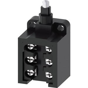 Einzelpositionsschalter - Positionsschalter 30mm 2S/1Ö Schleichkontakte Teflonstössel IP10 - 3SE5250-0PC05