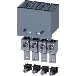 Zubehör für Niederspannungs-Schalttechnik - Rundleiteranschlussklemme groß 4 Stück - Zubehör für 3VA1 100/160 - 3VA9114-0JC12