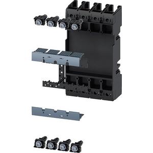 Zubehör für Niederspannungs-Schalttechnik - Steckeinheit Komplettbausatz für Leistungsschalter 4-polig 3VA2 100/160/250 - 3VA9124-0KP00