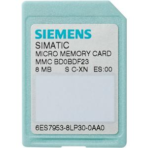 SPS-Speichereinheit - Micro Memory Card P. S7-300/C7/ET 200 3 3V Nflash 2Mbyte - 6ES7953-8LL31-0AA0