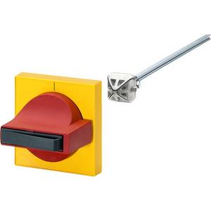 Handantrieb für Schaltgeräte - Türantrieb 8UC7 Handhabe rot Sichtblende gelb für Leistungsschalter 3V - 8UC7172-8BD22