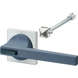 Handantrieb für Schaltgeräte - Für Lasttrennschalter 3KL55 3KM55 3KL57 3KM57 3kA Knebel rot Blende ge - 8UC7323-3BB30