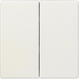 Abdeckung für Schalter, Taster, Dimmer, Jalousie - DELTA style platin-metallic Wippe für Serien/Doppel-Wechselschalter - 5TG7145-1