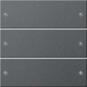 Tastwippe KNX - Wippenset 3-fach für System 55 anthrazit - 218328