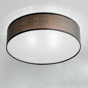 Anbauleuchte - Deckenleuchte Stoffschirm braun 3xE14 max. 40W DM 40cm - 071.0617-02