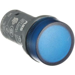 Leuchtmelder, Komplettgerät - Serie CL2 kompakte LED Meldeleuchte 22mm für 110 - 130 V AC BLAU - 1SFA619403R5134