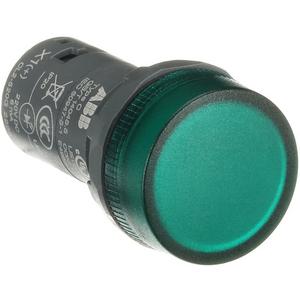 Leuchtmelder, Komplettgerät - Serie CL2 kompakte LED Meldeleuchte 22mm für 220 V DC GRÜN - 1SFA619403R5202