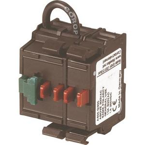 Hilfsschalterblock - Kontaktelement 2 Öffner Frontbefestigung Schraubanschluss - 121474