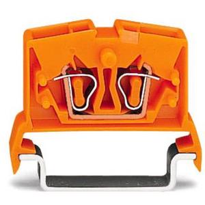 Durchgangs-Reihenklemme - 2 - Leiter Durchgangsklemme 0,08 - 2,5 mm² orange - 264-716