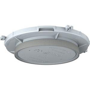 Zubehör für Leuchteneinbaugehäuse - Einbaugehäuse Halox 100 Frontteil Deckenauslass Ø 90 mm Sichtbeton - A1281-65