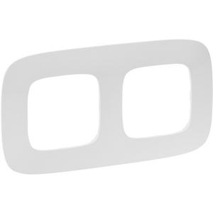 Abdeckrahmen - 2-fach Abdeckrahmen Valena Allure ultraweiß - 754302