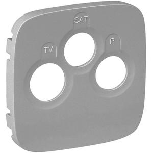 Kommunikationstechnik - TV-R - Sat Abdeckung Valena Allure Aluminium - 754797