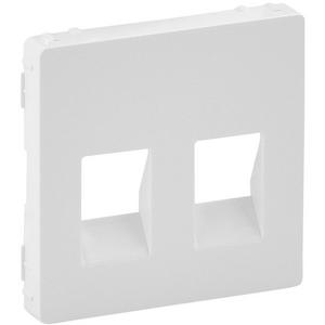 Kommunikationstechnik - 2-fache Lautsprecheranschluss Abdeckung Valena Life ultraweiß - 755370