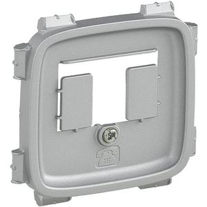 Kommunikationstechnik - Abdeckung TAE/TDO Valena Allure Aluminium - 755497