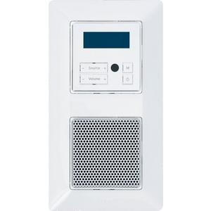 HiFi-Tuner - Unterputz-Radio mit Display RDS Valena Life ultraweiß - A75109