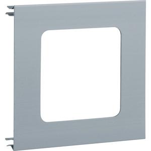 Geräteblende für Geräteeinbaukanal - Blende 1-fach R7 Alu BRA Oberteil 120 eloxiert - BRA1201R7ELN