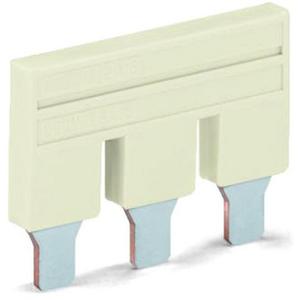 Querverbinder/Brücker für Reihenklemme - 3-Fach Kammbrücker Nennstrom 57 A isoliert lichtgrau - 2010-403