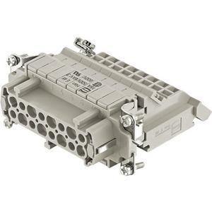 Kontakteinsatz für Industriesteckverbinder - Kontakteinsatz Anschlussverteiler Schraubanschluss Kontaktanzahl 16 - 09330164725