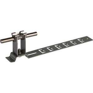 Dachleitungshalter für Blitzschutz - Dachleitungshalter UNIgrip NIRO H 32mm Rd 8mm m. geprägt. Strebe L 475 - 206329