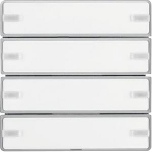 Tastsensoren KNX - KNX Q.x Tastsensor KOMFORT 4-fach Komfort alu samt - 80144321