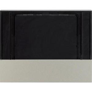 Abdeckung für Schalter, Taster, Dimmer, Jalousie - Abdeckung für KNX Temperaturregler/Raumcontroller K.5 Edelstahl matt - 80960173
