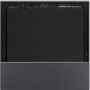 Abdeckung für Schalter, Taster, Dimmer, Jalousie - Abdeckung für KNX Temperaturregler S.1/B.x anthrazit matt - 80960185