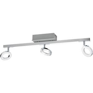 Anbauleuchte - Wand/Deckenleuchte CARDILLIO 1 3x3,2W + 2x3,3W LED alu/chrom/satin - 96181