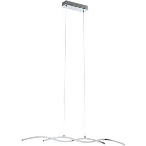 Pendelleuchte - Hängeleuchte LASANA 2 2x9W LED L-875 chrom/weiß - 96103