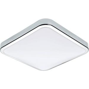 Anbauleuchte - Wand/Deckenleuchte MANILVA 1 16W LED chrom/weiß IP44 - 96229