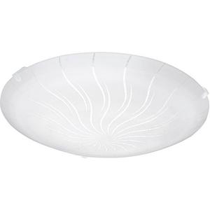 Anbauleuchte - Deckenleuchte MARGITTA 1 11W LED Ø 245 klar/weiß Granille - 96089