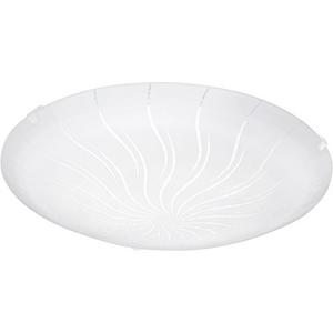 Anbauleuchte - Deckenleuchte MARGITTA 1 11W LED Ø 315 klar/weiß Granille - 96111