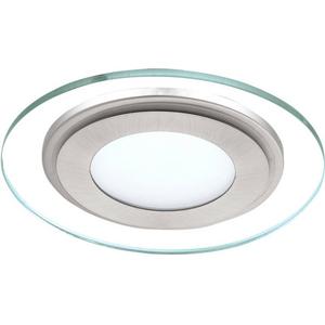Downlights und Einbaustrahler - Einbauspot PINEDA 1 1x12W LED weiß/nickel-matt - 95932
