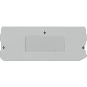 Zubehör für Niederspannungs-Schalttechnik - Deckel für Trennklemmen Querschnitt 2,5 mm2 B=5,2mm grau Anschlüsse 3 - 8WH9000-3SD00