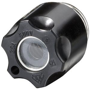 D-Sicherungsschraubkappe - DIAZED Schraubkappe Baugr. DIII 63A AC DC 500V Isolierstoff Prüfloch - 5SH1231