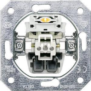 Installationsschalter - DELTA Schalter-Einsatz UP Kontroll-Schalter aus ohne Krallen 10A 250V - 5TA2150-0KK