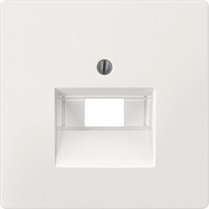 Kommunikationstechnik - DELTA style platin-metallic Abdeckplatte UAE-Anschlussdose 68x68mm - 5TG1394-1