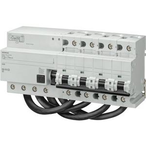 Kombination FI-Schalter/Leitungsschutzschalter - FI/LS SIQUENCE Typ B 300mA 10kA 4pol C 125A - 5SU1674-7BK82