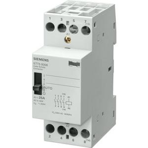 Installationsschütz Reiheneinbau - INSTA Schütz 0/1 Automatik 3 Schließer 1 Öffner für AC230,400V - 5TT5831-6